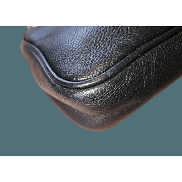 Michael Michael Kors Leather Double Gold Chain Shoulder Flap Bag - Picture 8 of 15